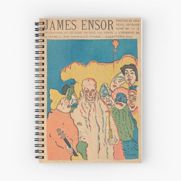 Item preview, James Ensor designed and sold by TinyPaperFarm.