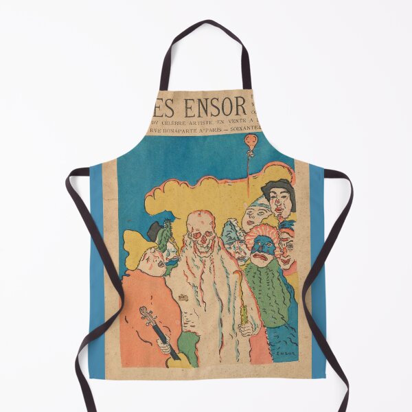 Item preview, James Ensor designed and sold by TinyPaperFarm.