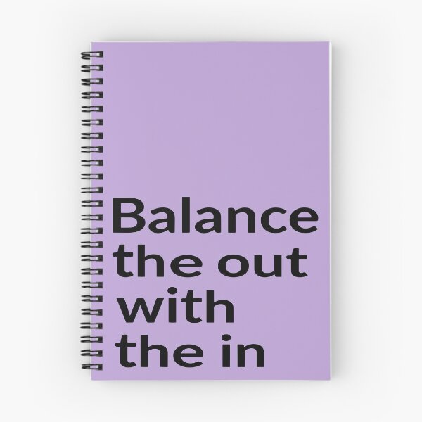 Item preview, Balance the out with the in designed and sold by Shirlei  Barnes.