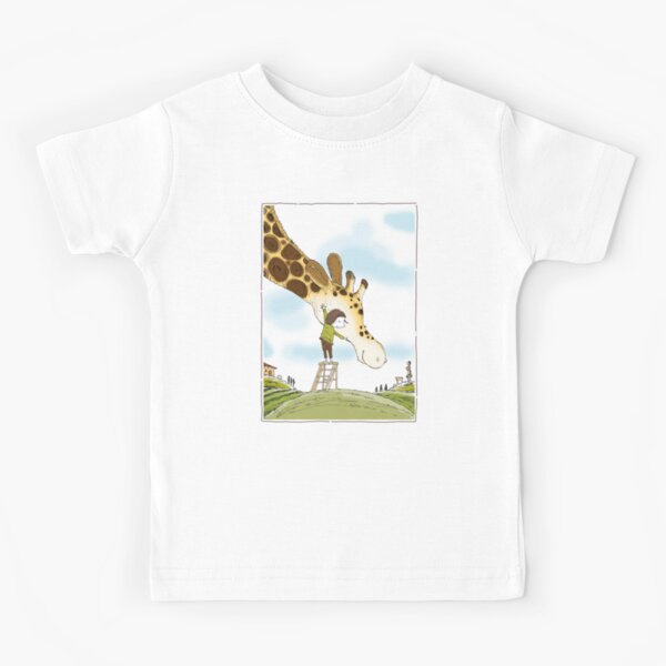 My Dad is a Giraffe - first illustration Kids T-Shirt