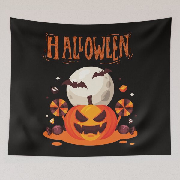 Item preview, Halloween, BOO !, brûler, All Hallows Eve, Étoiles, Lune, Salem. échancré premium designed and sold by HortonHarmon17.