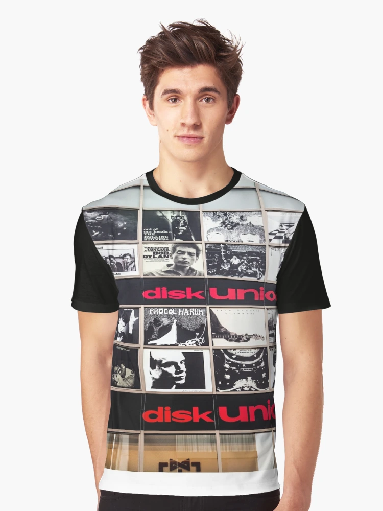 Disk Union records shop, Shinjuku, Tokyo, Japan | Graphic T-Shirt