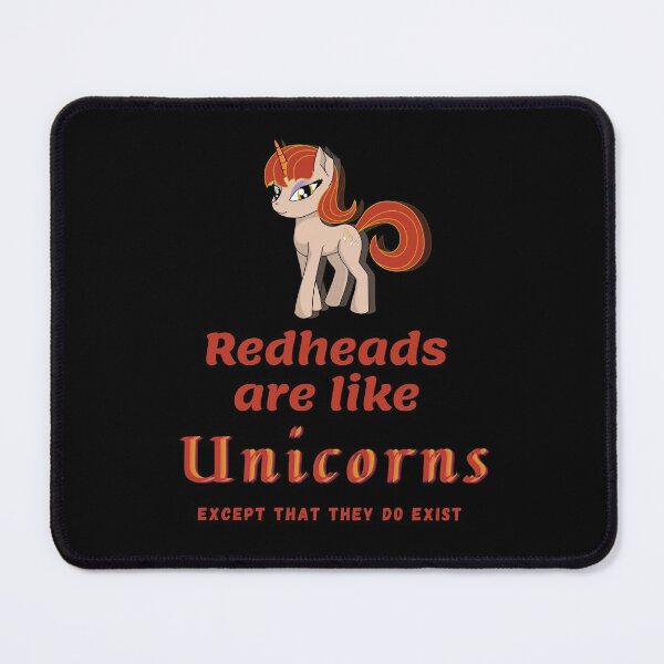 Item preview, Ginger Pride - Unique Redheads - Ginger Hair - Red Hair Unicorn designed and sold by Elysia-Bliss.