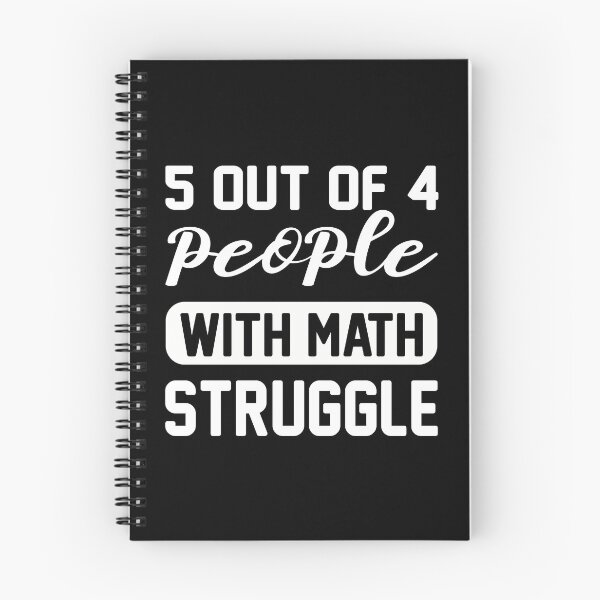 Item preview, 5 out of 4 People with Math Struggle designed and sold by AuroraApparel.