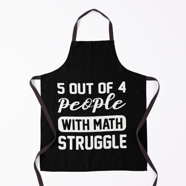 Item preview, 5 out of 4 People with Math Struggle designed and sold by AuroraApparel.