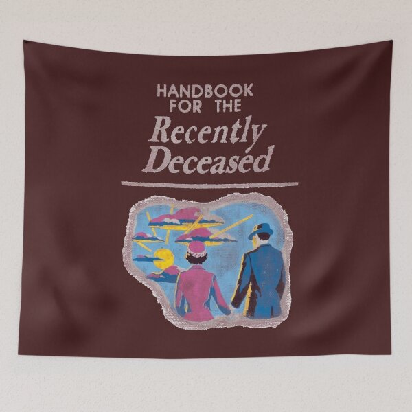 Item preview, Handbook for the Recently Deceased designed and sold by timetodieoldman.