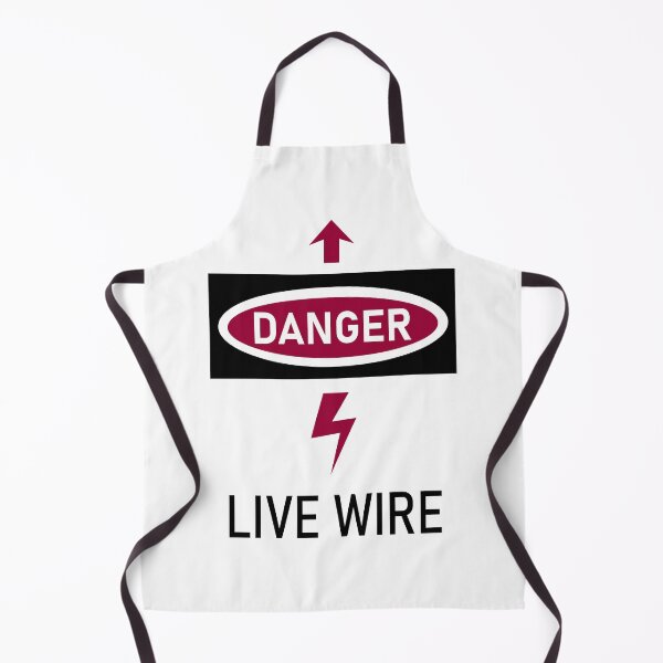 Item preview, Danger - Live Wire - Red and Black designed and sold by bunbun369.