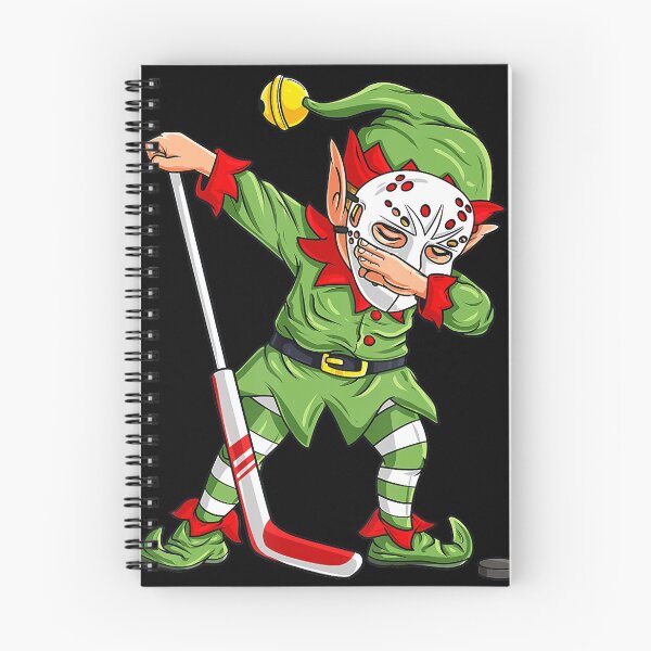 Item preview, Christmas Elf Dabbing Ice Hockey Player Boys Kids Dab Xmas designed and sold by JonathanJeffrey.