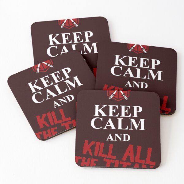 Item preview, Keep Calm and Kill All the Titans Essential Copy designed and sold by garyjonessd.