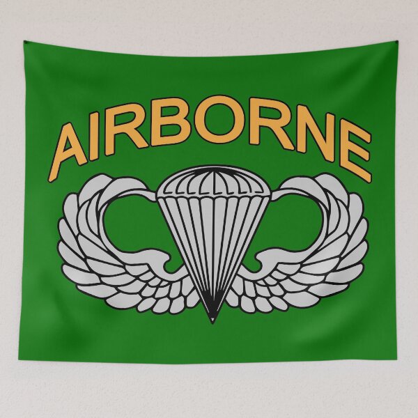 Item preview, Airborne Jump Wings designed and sold by Warrior Veteran Clothing.