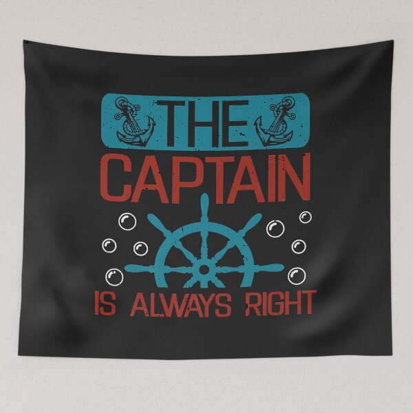 Item preview, Captain Always Right Sailboat First Mate Boating Sailing designed and sold by danitadkq9.