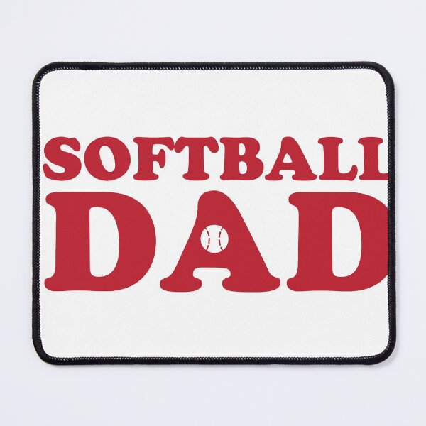 Item preview, Softball Dad Red designed and sold by cmd-art.