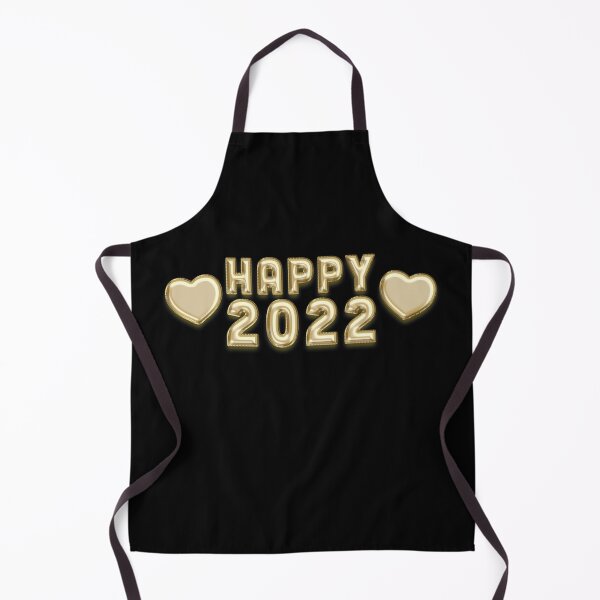 Item preview, Happy New 2022 Year Luxurious Golden Balloons Effect With Hearts designed and sold by Voyshop.