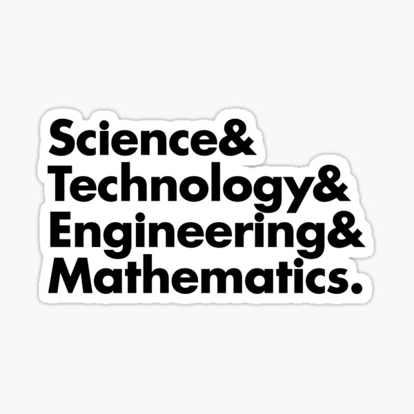 Scientific Calculator Sticker Math College Technology Science Mysterious Color Collection Steminist Empowering Women Engineering