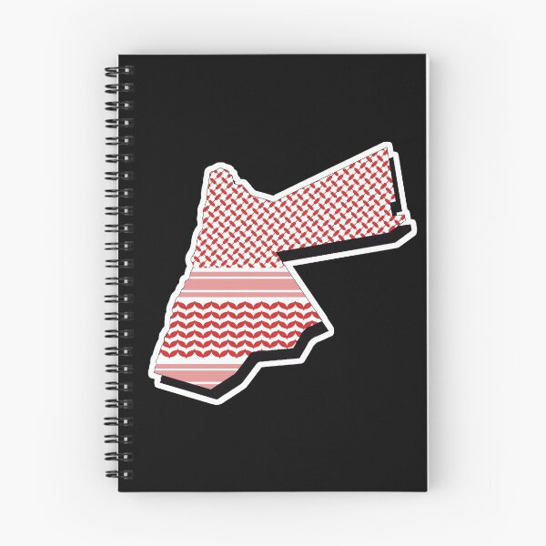 Item preview, Jordanian Shemagh Country Map designed and sold by ArabicMerch.