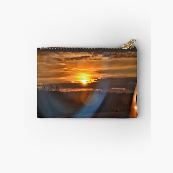 Item preview, Setting Sun Though Car Mirror. Devon.UK designed and sold by lynn carter.