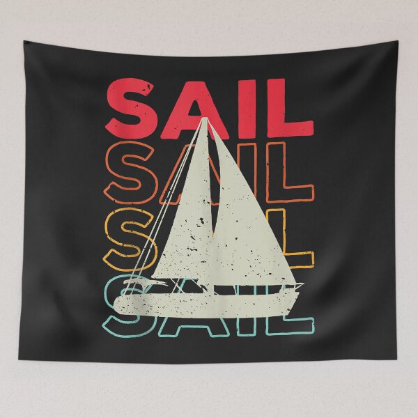 Item preview, Retro Sailing Lover Sailor Skipper Ship Vintage Boat designed and sold by danitadkq9.