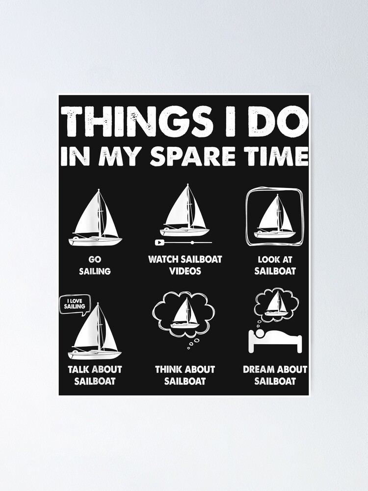 Let's Do Boat Stuff Sailor Quote Sailing Outfit' Sticker