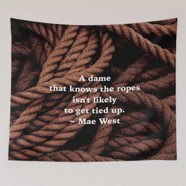 Item preview, A Dame That Knows The Ropes designed and sold by Emilyromrell.