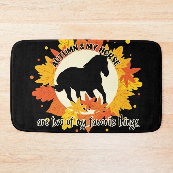 Item preview, Autumn & My Horse Are Two Of My Favorite Things designed and sold by dreammerchant.