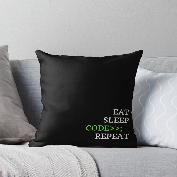 Item preview, Eat Sleep Code Repeat designed and sold by CoffeewithAnh.