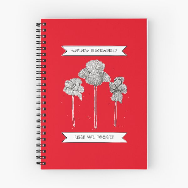 Item preview, Canada Remembers Lest We Forget Hand Drawn Poppy Line Drawing Canadian Remembrance Day designed and sold by H3designs.