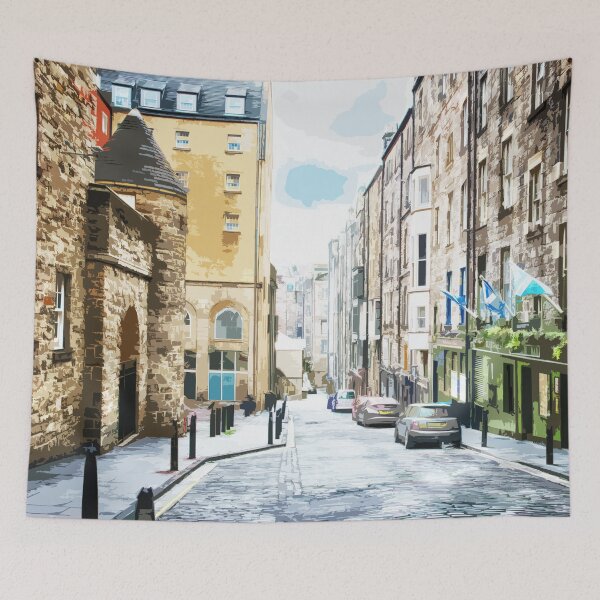 Item preview, The High Street Edinburgh Road Alley Historic Center Downtown  designed and sold by Anuchartl.