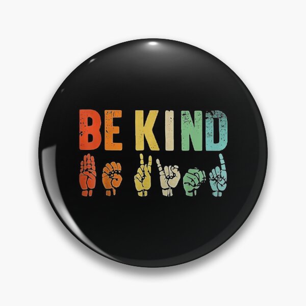 Item preview, Be Kind Sign Language Hand Talking Teachers Interpreter Asl designed and sold by angelata.