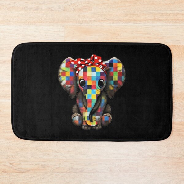 Item preview, Elephant Turban Autism Awareness Day For designed and sold by angelata.