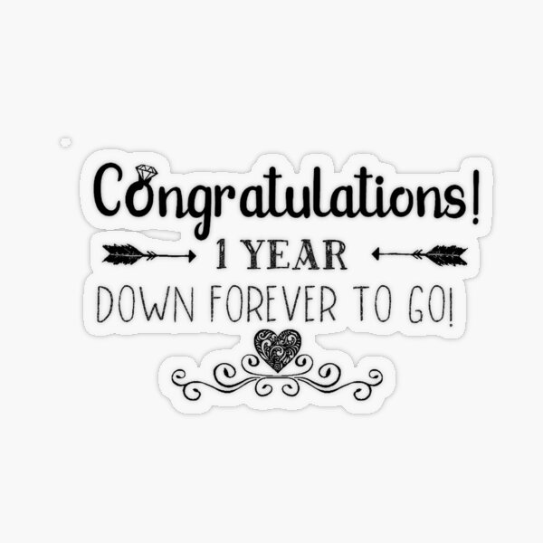 "First Wedding ANNIVERSARY Gift, First Year Together Present, First