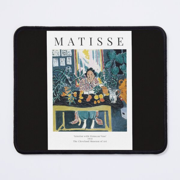 Item preview, Henri Matisse - Intérieur avec vase étrusque - Affiche d&x27;exposition Poster designed and sold by HortonHarmon17.