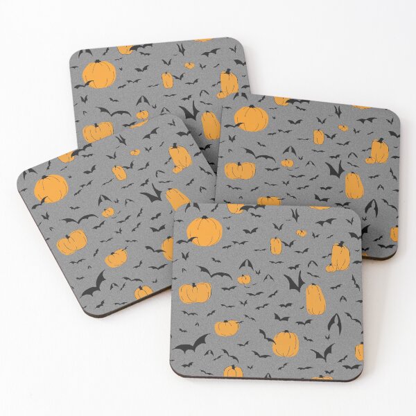 Item preview, Spooky Bats at the Pumpkin Patch designed and sold by TooCoolUnicorn.