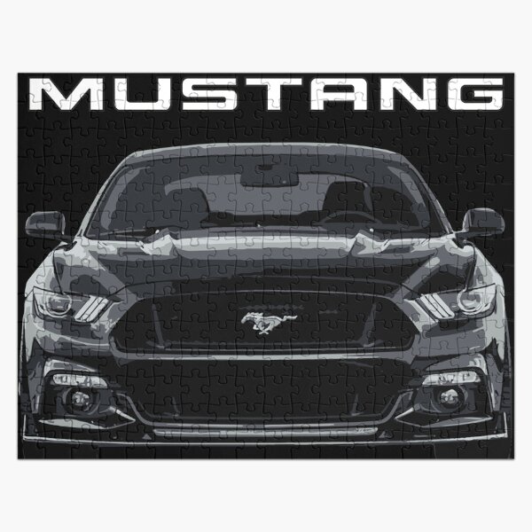 Artikel-Vorschau von Mustang GT 5.0L V8 Performance Car Shadow Black, designt und verkauft von cowtownCOWBOY.