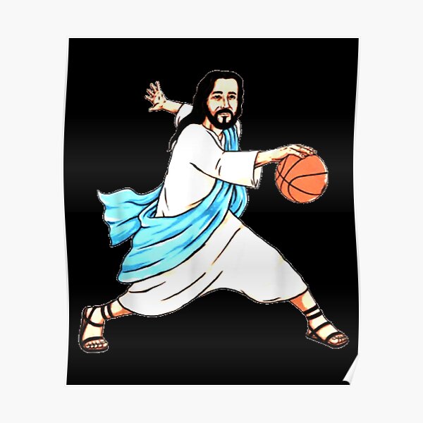 Jesus Play Basketball Christmas