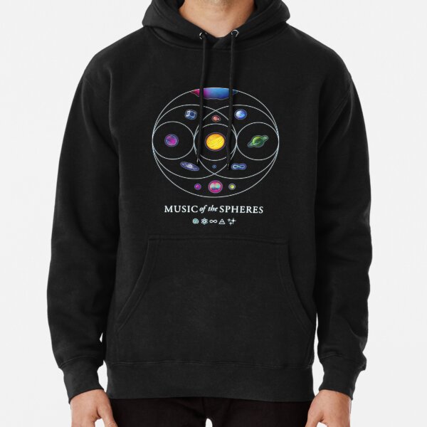 COLDPLAY THE SPHERES Esencial Sudadera con capucha