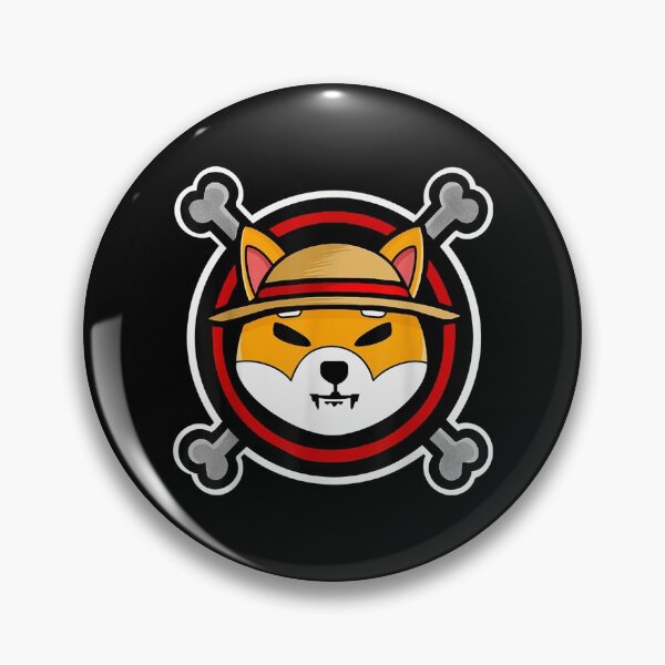 Item preview, Shib Army Hodl Pirate Crypto Shiba Inu Coin designed and sold by angelata.