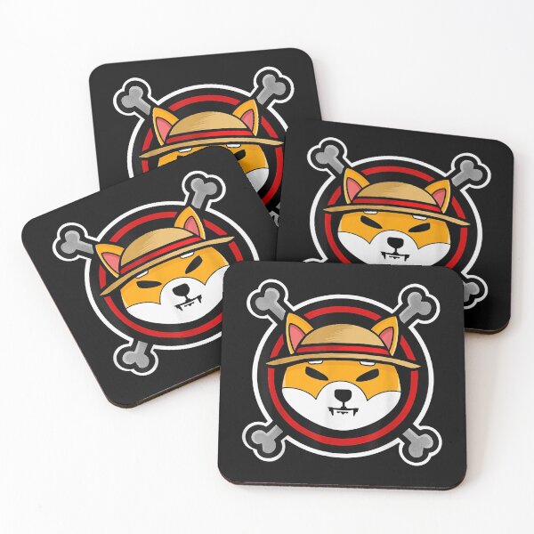 Item preview, Shib Army Hodl Pirate Crypto Shiba Inu Coin designed and sold by angelata.