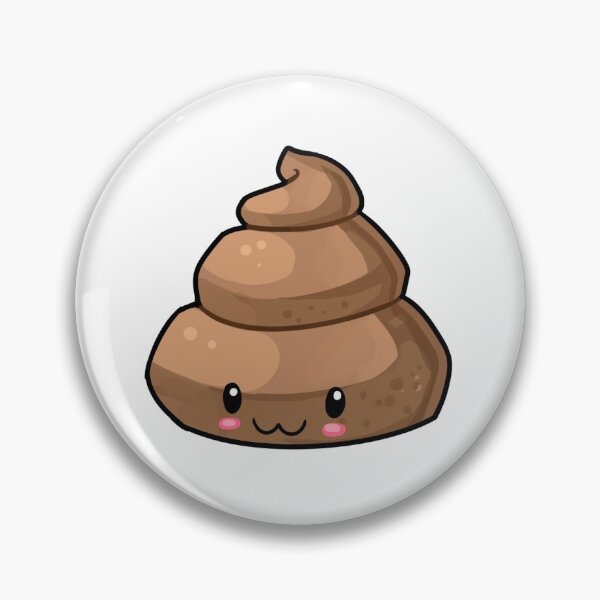 Item preview, Kawaii Poop Emoji -  cute smiling poo emoji designed and sold by MagicStrawberry.