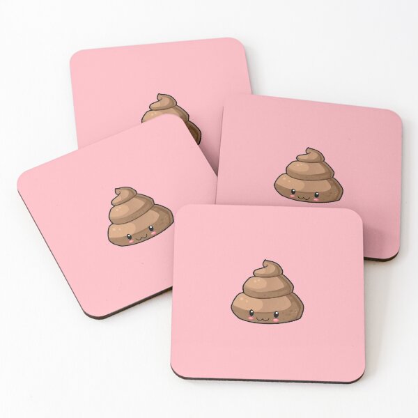 Item preview, Kawaii Poop Emoji -  cute smiling poo emoji designed and sold by MagicStrawberry.