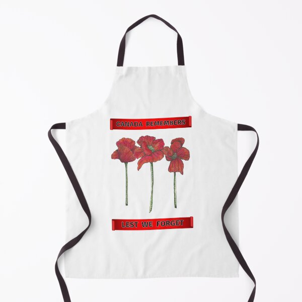 Item preview, Canada Remembers Lest We Forget Hand Drawn Poppy Line Drawing Canadian Remembrance Day designed and sold by H3designs.