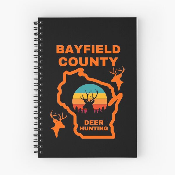 Item preview, Wisconsin Deer Hunter Bayfield County designed and sold by WoodburyLake.