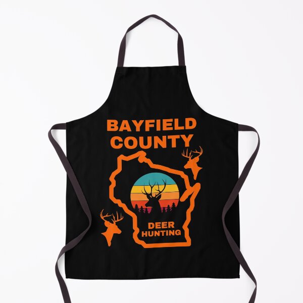 Item preview, Wisconsin Deer Hunter Bayfield County designed and sold by WoodburyLake.
