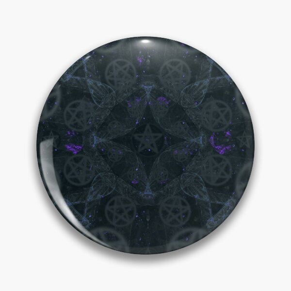 Item preview, Dark Ethereal Pentacle Pattern designed and sold by ThatsJustJilly.
