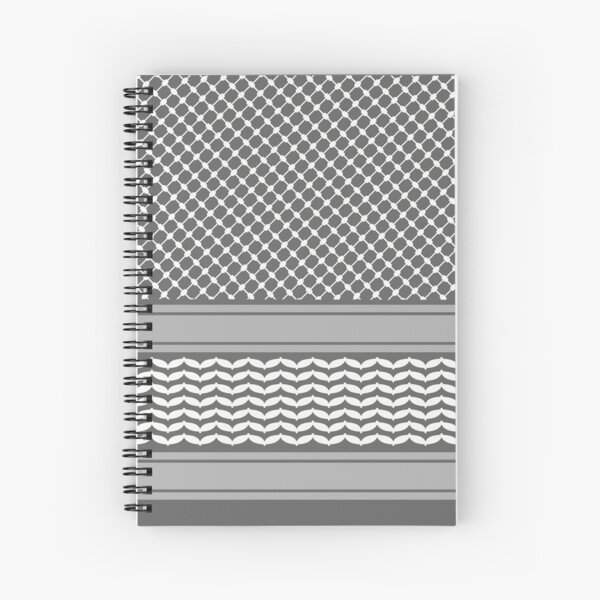 Palestinian Keffiyeh - كوفية فلسطينية  Spiral Notebook for Sale