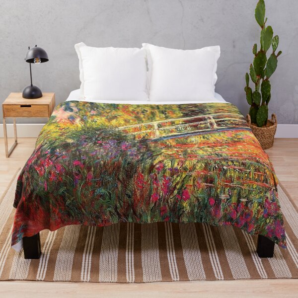 Item preview, Claude Monet Water Lily Pond Garden Painting designed and sold by ind3finite.