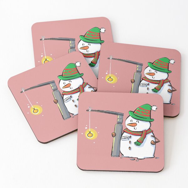 Item preview, Snowman with Miller 2 Christmas Anesthesia designed and sold by Studio729.