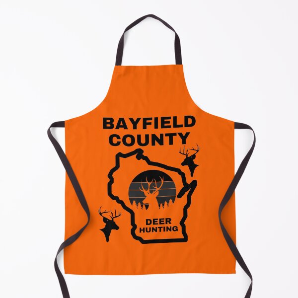 Item preview, Wisconsin Deer Hunter Bayfield County designed and sold by WoodburyLake.