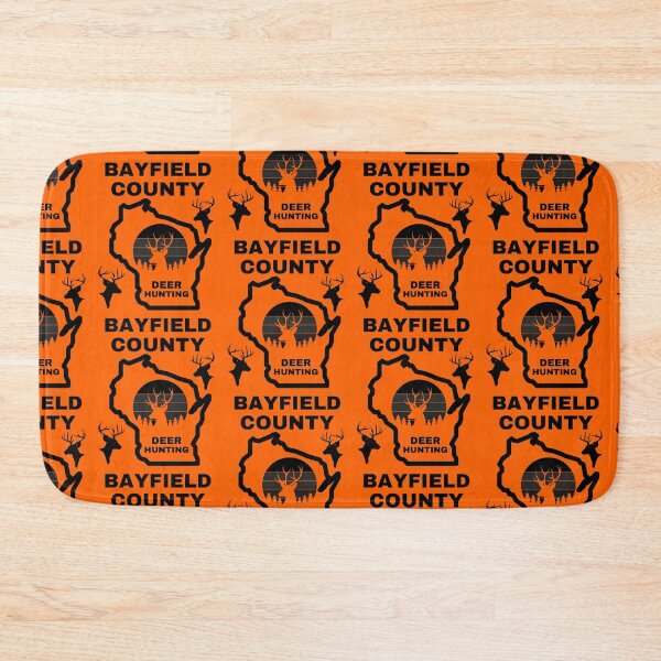 Item preview, Wisconsin Deer Hunter Bayfield County designed and sold by WoodburyLake.