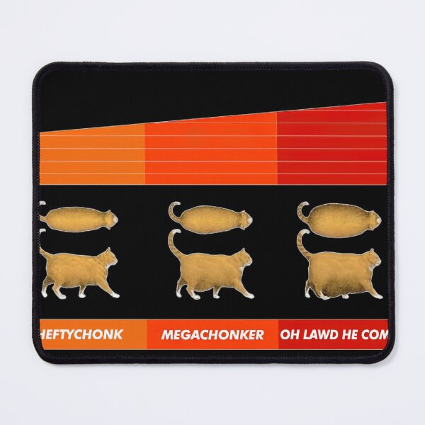 Item preview, Fat Cat Meme Chonk Chart _ Funny Pet Lover Gift designed and sold by astronomerhip.