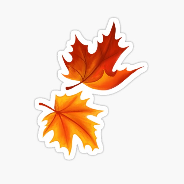 Fall Leaves Sticker